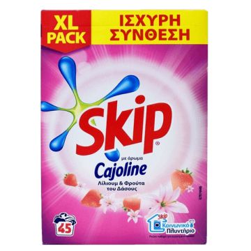 СКИП КОКОЛИНО ЯГОДА И РОЗОВИ ЦВЕТЧЕТА СУХ ПРАХ ЗА УИВЕРСАЛНО ПРАНЕ 50 П
