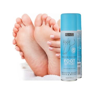 БЮТИ ФОРМУЛА СПРЕЙ  НЕУТРАЛИЗАТОР ПРОТИВ ГЪБИ И ЛОШИ МИРИЗМИ ЗА КРАКА 150 МЛ /СИН/