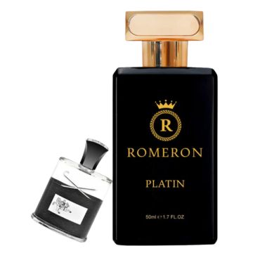 ROMERON ФРЕНСКИ МЪЖКИ ПАРФЮМ PLATIN 509 / 50 МЛ /ЧЕРНА КУТИЯ/