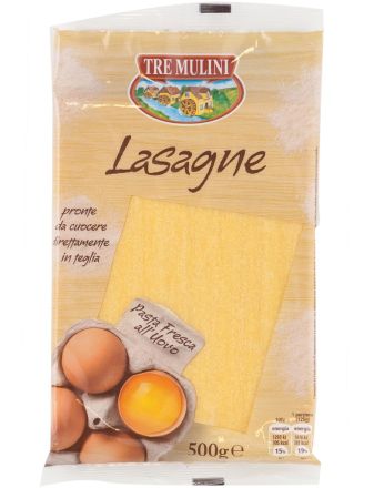 ПРЕСНИ КОРИ ЗА ЛАЗАНЯ ТРЕ МУЛИНИ 500 ГР