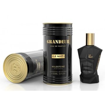 МЪЖКИ ПАРФЮМ GRANDEUR LE NUIT 100 МЛ /ЧЕРНА КУТИЯ/ 
