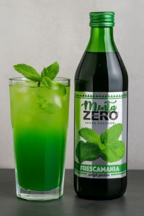 БЕЗАЛКОХОЛEН СИРОП МЕНТА БЕЗ ДОБАВЕНА ЗАХАР 1000 МЛ