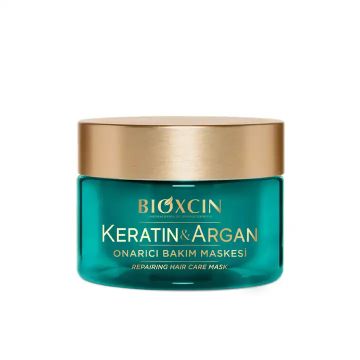 БИОКСИН МАСКА ЗА КОСА С КЕРАТИН И АРГАН 225 МЛ /ТЮРКОАЗ/