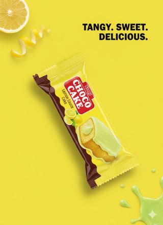 ШОКО КЕЙК  С ЛИМОНОВ КРЕМ 