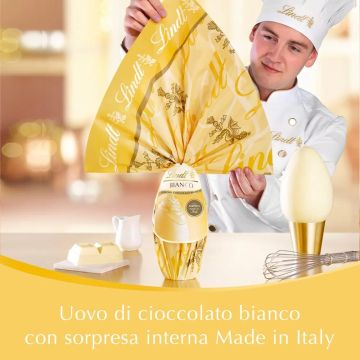 ЩРАУСОВО ЯЙЦЕ ДОЛЧИАНДО С БЯЛ ШОКОЛАД И ИЗНЕНАДА ВЪТРЕ 250 ГР /ЖЪЛТ ЦЕЛУФАН/