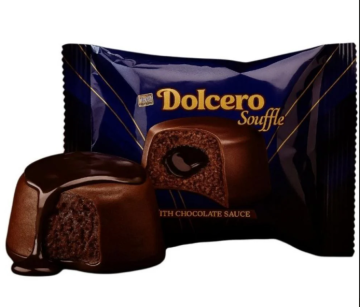 КЕКС ДОЛЧЕРО СУФЛЕ ШОКОЛАД 50 ГР