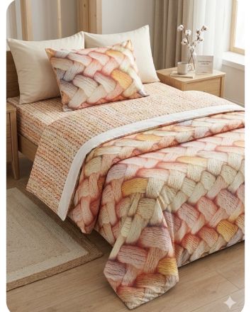 ЛУКСОЗЕН СПАЛЕН КОМПЛЕКТ 5 Д ПЛЕТКА 3 ЧАСТИ 