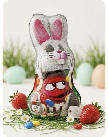 ММ ГОЛЯМО ШОКОЛАДОВО ЗАЙЧЕ ПЪЛНО С БОНИБОН 100 ГР