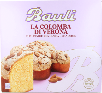 КОЛОМБА БАУЛИ КЛАСИЧЕСКИЯ ВИД С БАДЕМИ 700 ГР