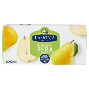 СОК ЛАДОРИА КРУША 6 Х 200 МЛ