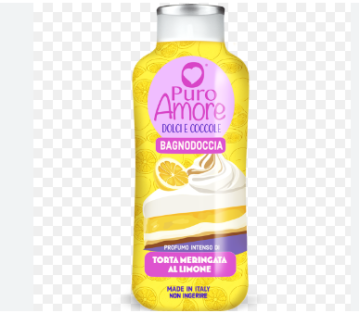 ПУРО АМОРЕ ДУШ ГЕЛ С АРОМАТ НА ЛИМОНЕНА ТОРТА 650 МЛ