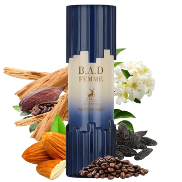 АРАБСКИ ДАМСКИ ЛУКСОЗЕН СПРЕЙ ЗА ТЯЛО MAISON ALHAMBRA B.A.D FEMME PERFUME MIST 250 МЛ