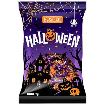 РОШЕН БОНБОНИ HALLOWEEN ЖЕЛИРАНИ МЕЧЕТА С ШОКОЛАДОВА ГЛАЗУРА 1000 ГР