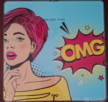 ИТАЛИАНСКИ ДИЗАЙНЕРСКИ КАНТАР ДО 180КГ / WOMAN/ 