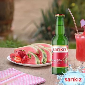 САРИКИЗ СОДА С ВКУС НА ЯГОДА И ДИНЯ 6 Х 200 МЛ