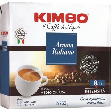 КАФЕ КИМБО АРОМА ИТАЛИАНО 500 ГР /СИНЬО/
