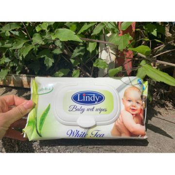 ЛИНДИ БЕБЕШКИ МОКРИ КЪРПИ С БЯЛ ЧАЙ  64 БР