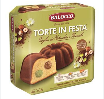 БАЛОКО ИТАЛИАНСКИ КЕКС С ШАМ ФЪСТЪК 400 ГР