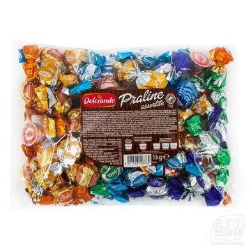 ШОКОЛАДОВИ БОНБОНИ ДОЛЧИАНДО АСОРТИ 1000 ГР