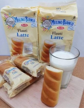 СЛАДКИ ХЛЕБЧЕТА МУЛИНО БЯНКО ФЛАУТИ ЛАТТЕ 8 БР 