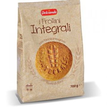 БИСКВИТИ ДОЛЧИАНДО ИНТЕГРАЛЕ ПЪЛНОЗЪРНЕСТИ 700 ГР