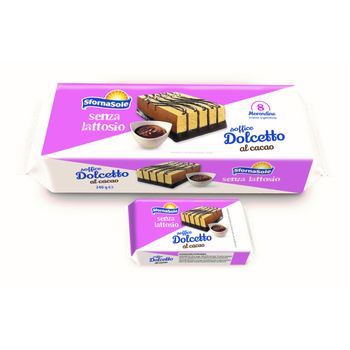 БРИОШИ СФОРНАСОЛЕ С ТЕЧЕН ШОКОЛАД БЕЗ ЛАКТОЗА 8 БР /РОЗОВ ПАКЕТ/