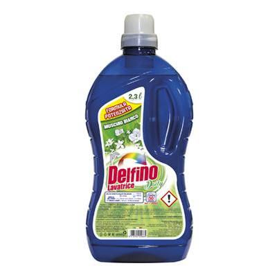 ДЕЛФИНО ТЕЧЕН ГЕЛ БЯЛ МУСКУС 2300 МЛ 50 П / ЗЕЛЕН / 