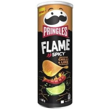 1+1 ПРИНГЪЛС ФЛЕЙМ ЧИЛИ И ЛАЙМ ГОЛЯМА КУТИЯ 160 ГР