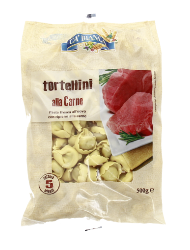 КА БИАНКА ТОРТЕЛИНИ С МЕСО 500 ГР