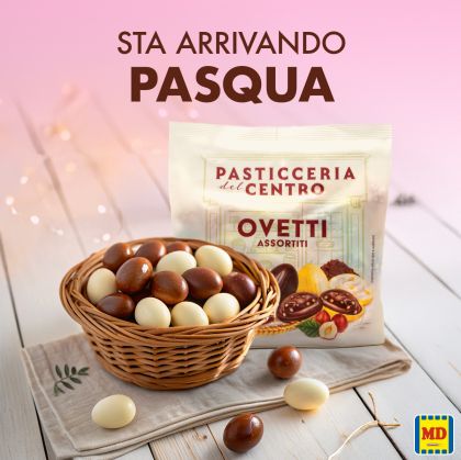 ШОКОЛАДОВИ БОНБОНИ ПАСТИЧЕРИА ДЕЛ ЧЕНТРО ЯЙЦА АСОРТИ 750 ГР