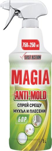 МАГИА СПРЕЙ ПРОТИВ МУХЪЛ С АРОМАТ НА БОР 1000 МЛ