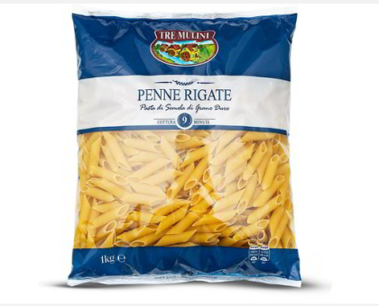ПАСТА ТРЕ МУЛИНИ ПЕНЕ РИГАТЕ 1000 ГР