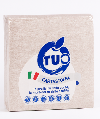 ТУО ИТАЛИАНСКИ САЛФЕТКИ 20/20 СМ 24 БР / КАКАО/ 