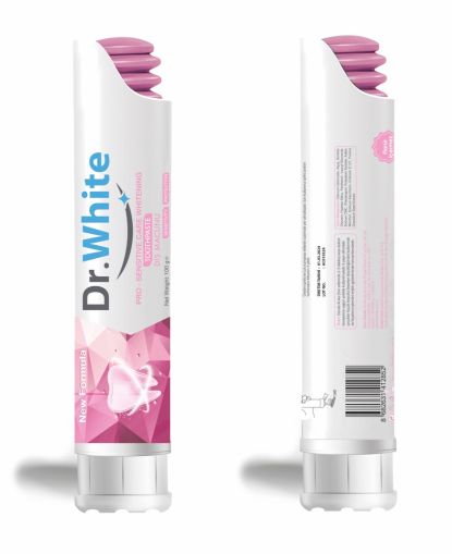 Д-Р УАЙТ ИЗБЕЛВАЩА ПАСТА ЗА СУПЕР ЧУВСТВИТЕЛНИ ЗЪБИ 100 МЛ ПОМПА /РОЗОВА/
