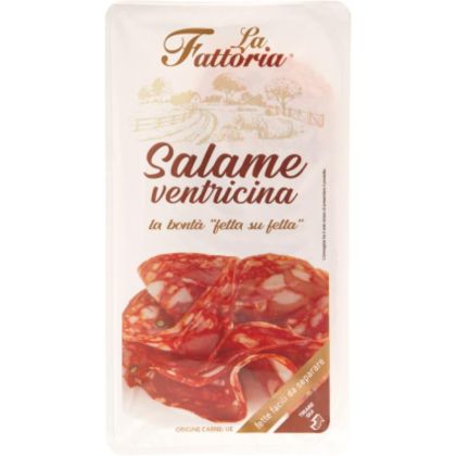 САЛАМ ВЕНТРИЧИНА ЛА ФАТОРИА СЛАЙС ЛЕКО ПИКАНТЕН 100 ГР