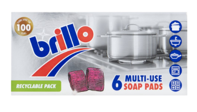 БРИЛО ТЕЛЧЕТА ПРОТИВ ЗАГОРЕЛИ МАЗНИНИ С ПРЕПАРАТ 6 БР