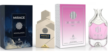 ПРОМО СЕТ ПАРФЮМИ - MIRAGE MOONLANDS И DIAMOND PINK 2 Х 100 МЛ