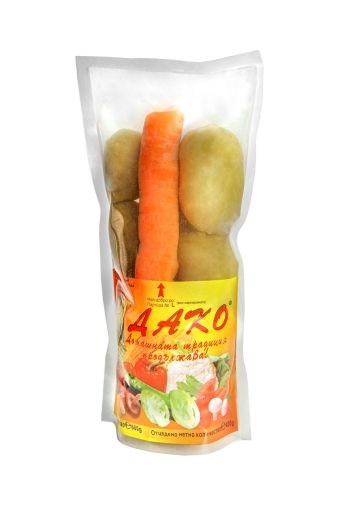 ДАКО ЗЕЛЕН ДОМАТ С МОРКОВ 600 ГР