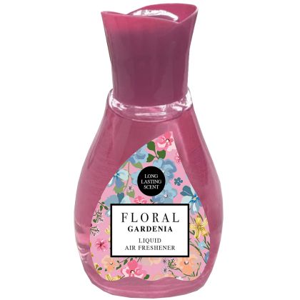 ФЛОРАЛ ГАРДЕНИЯ АРОМАТИЗАТОР ЗА ВЪЗДУХ С ФИТИЛ 375 МЛ / РОЗОВ / 