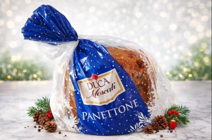 ПАНЕТОН ДУКА МУСКАТИ СЪС СТАФИДИ И ПОРТОКАЛОВИ КОРИЧКИ 850 ГР / СИН ЦЕЛУФАН/ 