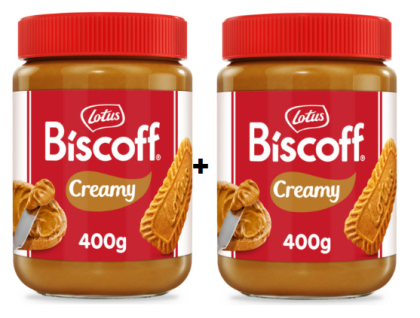 1 + 1 БИСКОФ ЛОТУС СМУУТ КРЕМ ОТ БИСКВИТИ 400 ГР