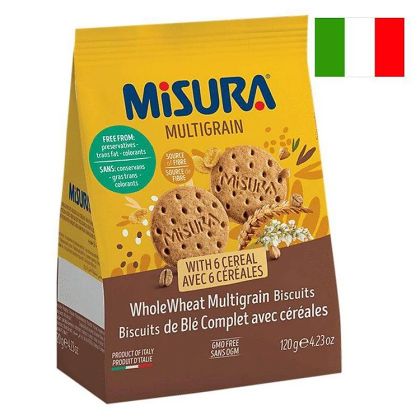 МИСУРА ПЪЛНОЗЪРНЕСТИ БИСКВИТИ ЧЕРЕАЛИ 120 ГР 