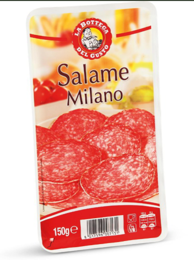 ЛА БОТЕГА САЛАМ МИЛАНО  СЛАЙС 150 ГР