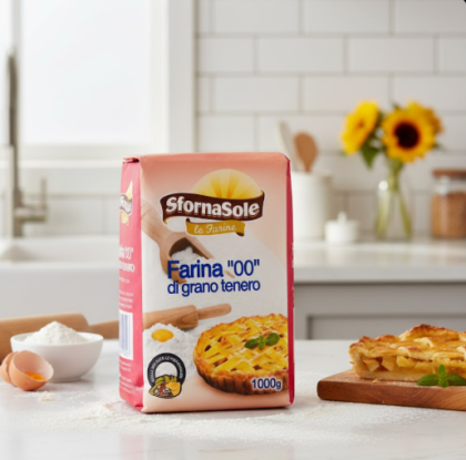 ИТАЛИАНСКО БРАШНО СФОРНАСОЛЕ 00 1000 ГР