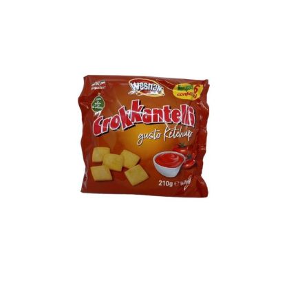 ВЕСНАК ХРУПКАВИ КРЕКЕРИ С КЕТЧУП 6 Х 30 ГР 180 ГР