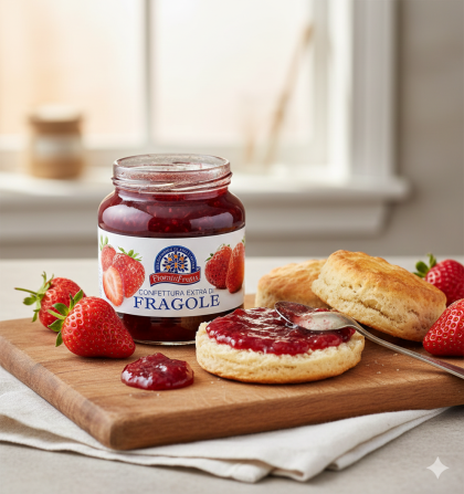 СЛАДКО ИТАЛИАНСКО ФРУТИ ДИ ФРУТА ЯГОДА 400 ГР