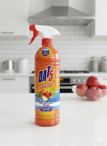 ДАТ 5 СПРЕЙ ЗА ПОЧИСТВАНЕ ПРОТИВ МИРИЗМИ С ЯБЪЛКОВ ОЦЕТ   900 МЛ 