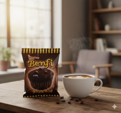КЕКС БЕНФИ БРАУНИ С ШОКОЛАД 50 ГР