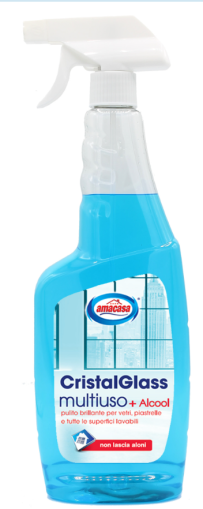 АМАКАСА ПРЕПАРАТ ЗА ПРОЗОРЦИ С АЛКОХОЛ 750 МЛ