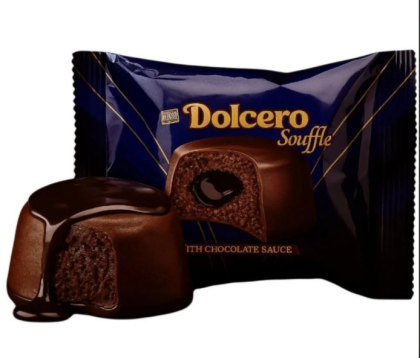 КЕКС ДОЛЧЕРО СУФЛЕ ШОКОЛАД 50 ГР